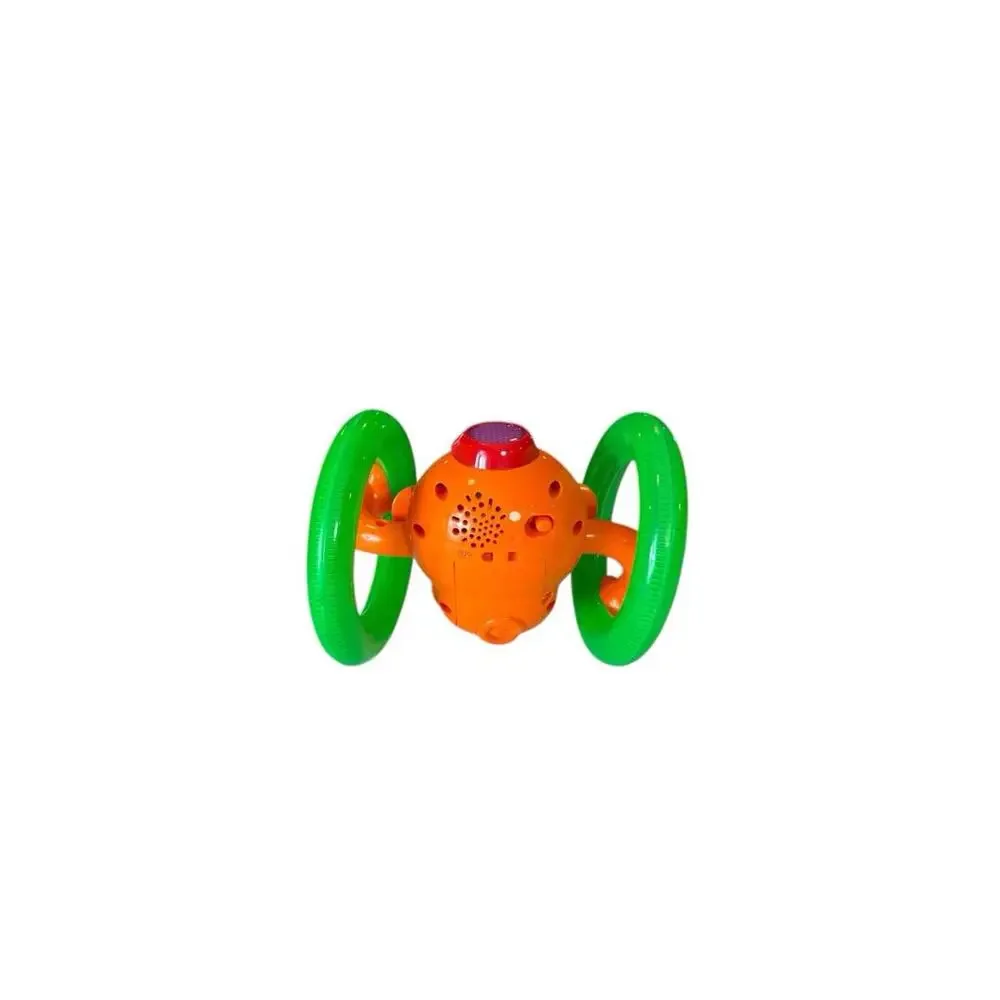 Bright Starts Roll & Glow Monkey Baby Toddler Toy w/ Lights‎ & Melodies Green